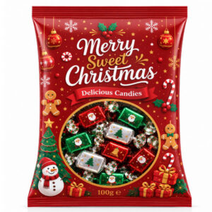 Χριστουγεννιατικες Καραμελες Choco Toffees 100GR.