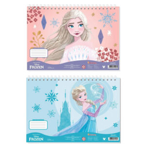 Μπλοκ Ζωγραφ Frozen Α4 30φυλ 2σχ