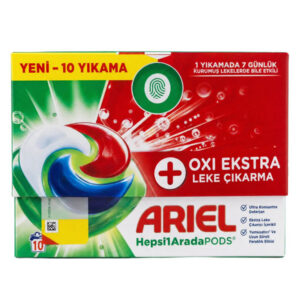 Ariel Pods Πλυντηριου Ρουχων 10ΤΕΜ. - (Extra Clean)