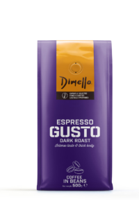 Dimello Καφές Espresso Gusto Dark Roast 500g Σε Κόκκους