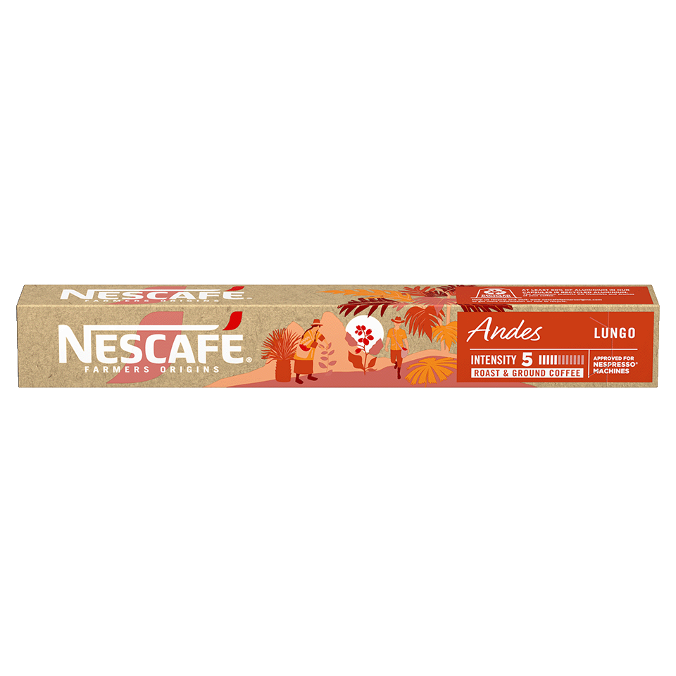 Nescafe Farmers Origins Andes Lungo Κάψουλες Nespresso 10ΤΜΧ
