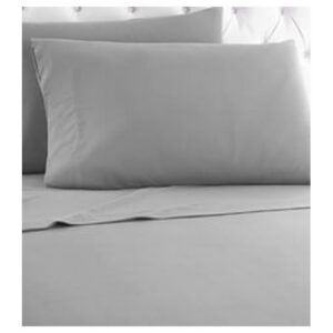 TNS Σεντόνι με Λάστιχο 180x200+25cm Γκρι