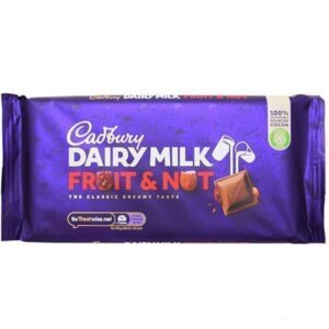 Cadbury Dairy Milk Σοκολατα 110GR. - (Fruit And Nuts)