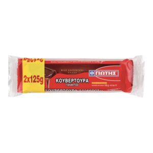 Γιωτης Κουβερτουρα Γαλακτος Χ.γλουτενη 2x125gr.