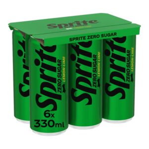 Sprite Zero Κουτι (6x330ml)